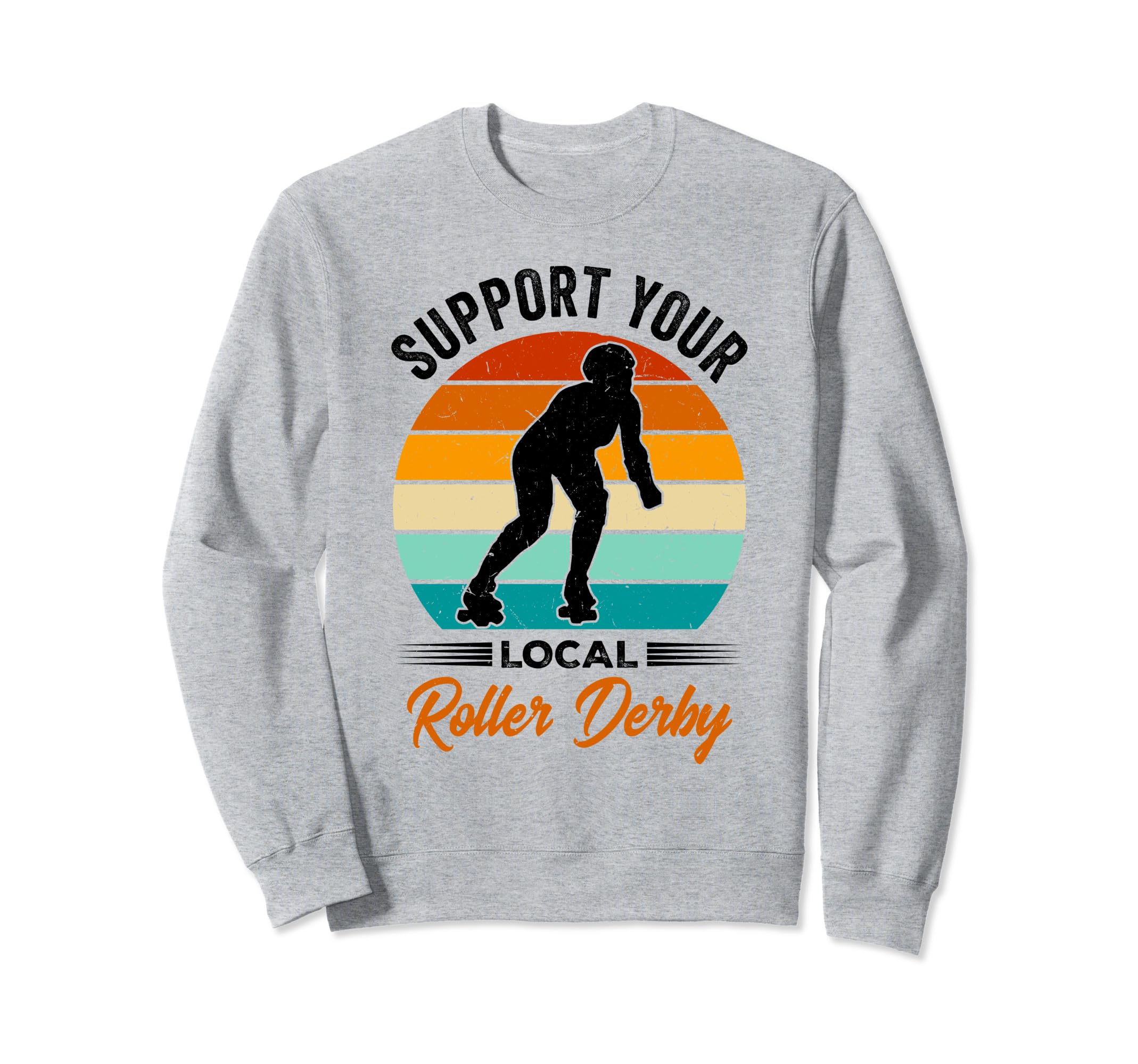 Rollerskates Roller Skates Rink Sweatshirt - Aesthetic Graphic Unisex - T-Shirt, Sweatshirt, Hoodie