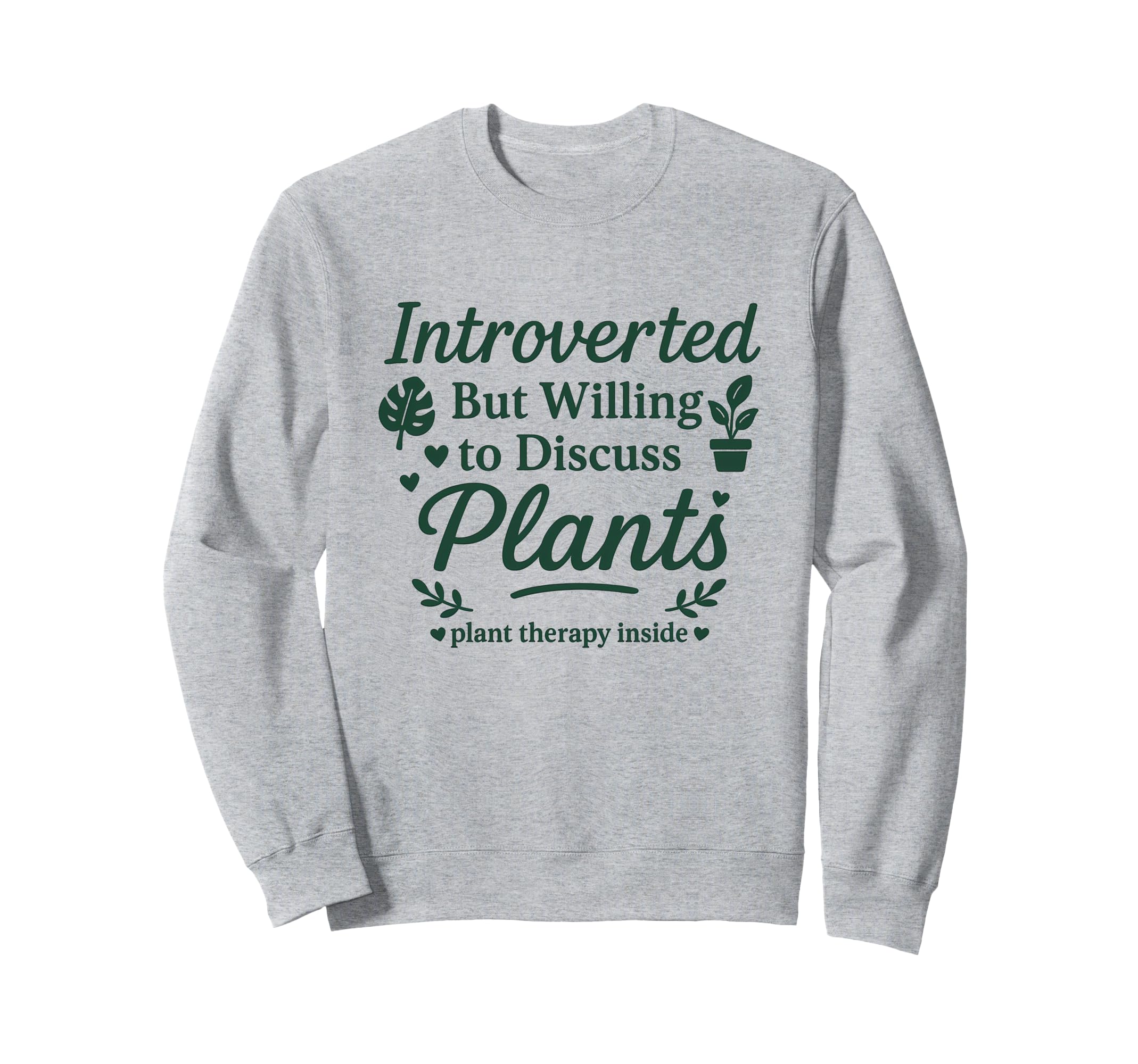 Introverted But Willing To Discuss Sweatshirt - Novelty Apparel Unisex - T-Shirt, Sweatshirt, Hoodie