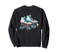Tie Dye Roller Skates Sweatshirt - Unique Graphic Men Women - T-Shirt, Sweatshirt, Hoodie