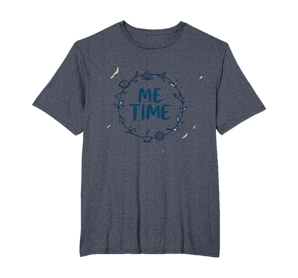 Me Time Cozy Self Care Wreath Relaxation T-Shirt - Graphic Print Men Women - T-Shirt, Sweatshirt, Hoodie