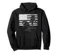 Distressed Patriotic Usa Flag Dolphins Hoodie - Unique Graphic Men Women - T-Shirt, Sweatshirt, Hoodie