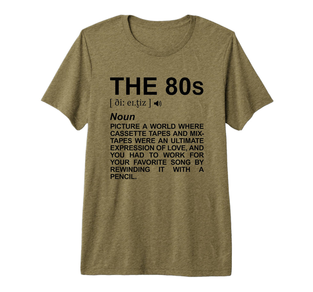 80S Definition Steamwave Tri Blend T-Shirt - Custom Art Print Men Women - T-Shirt, Sweatshirt, Hoodie