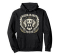 Weimaraner Mom Biker Wings Motorcycle Lovers Hoodie - Graphic Print Unisex - T-Shirt, Sweatshirt, Hoodie
