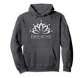 Yoga Lotus Flower Meditation Inspiration Hoodie - Streetwear Style Unisex - T-Shirt, Sweatshirt, Hoodie
