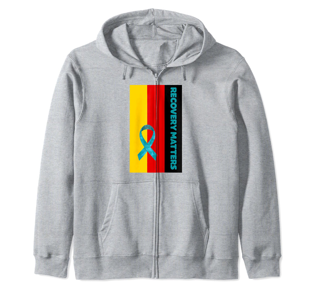 Mental Health Awareness Month Ribbon Hoodie - Aesthetic Graphic for Adults - T-Shirt, Sweatshirt, Hoodie