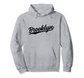 Brooklyn New York Ny 1970S Swoosh Hoodie - Casual Everyday Wear Men Women - T-Shirt, Sweatshirt, Hoodie