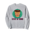 Funny Coffee Yoga Mindfulness Sweatshirt - Aesthetic Graphic Men Women - T-Shirt, Sweatshirt, Hoodie