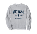 West Belmar New Jersey Nj Sweatshirt - Fun Novelty Design Men Women - T-Shirt, Sweatshirt, Hoodie