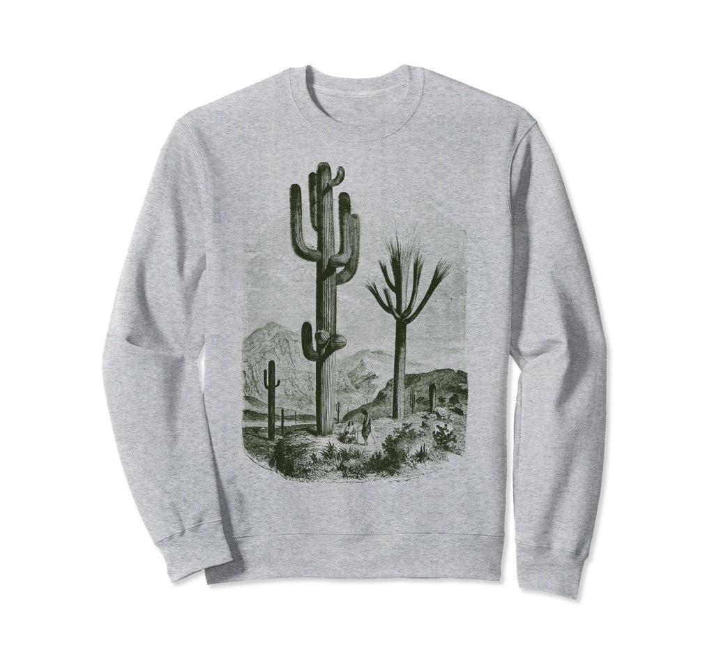 Saguaro Cactus Desert Saguaro Sweatshirt - Aesthetic Graphic for Adults - T-Shirt, Sweatshirt, Hoodie