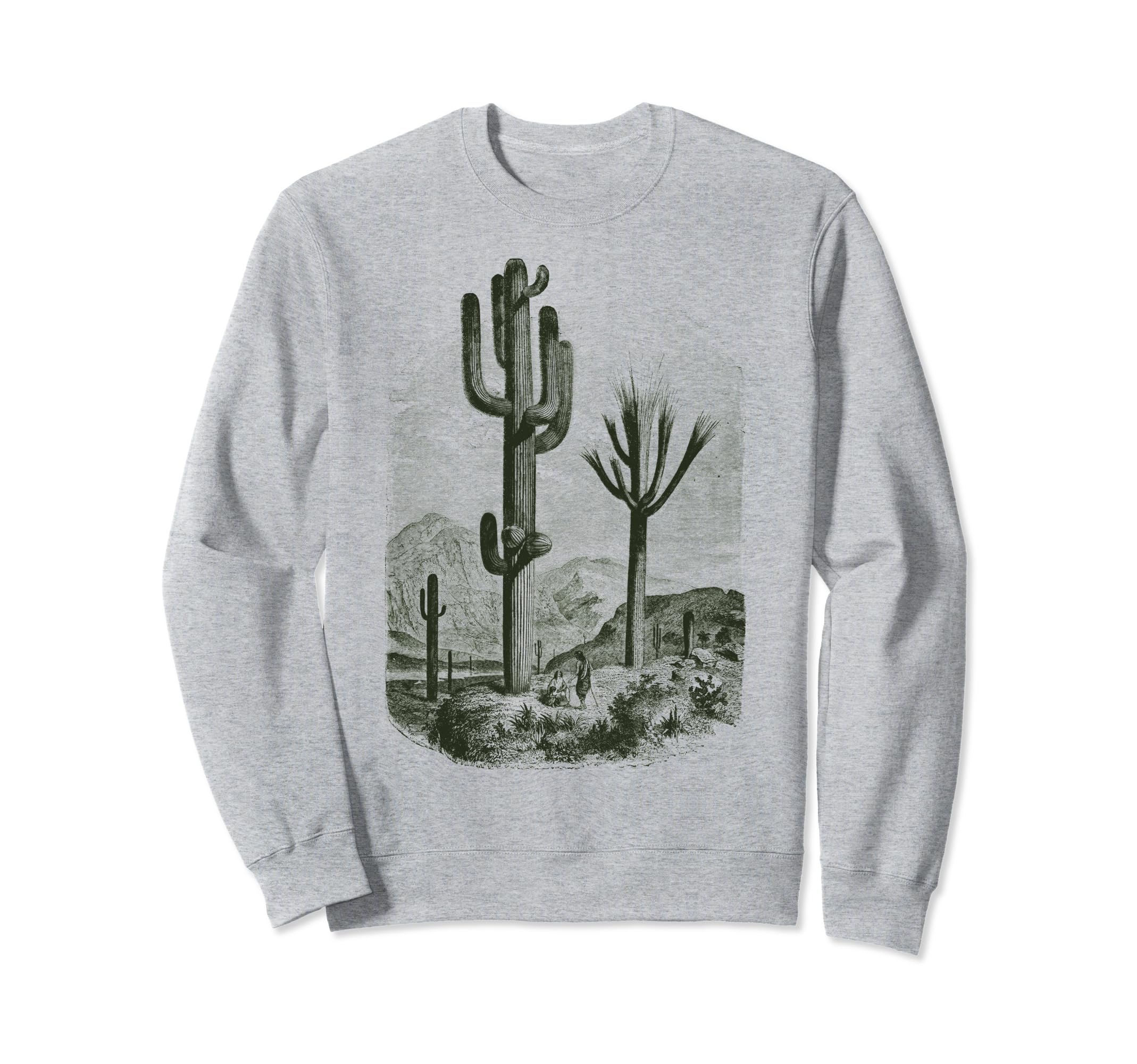 Saguaro Cactus Desert Saguaro Sweatshirt - Aesthetic Graphic for Adults - T-Shirt, Sweatshirt, Hoodie