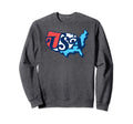 Usa Map Typography Patriotic 4Th Sweatshirt - Minimalist Print Men Women - T-Shirt, Sweatshirt, Hoodie