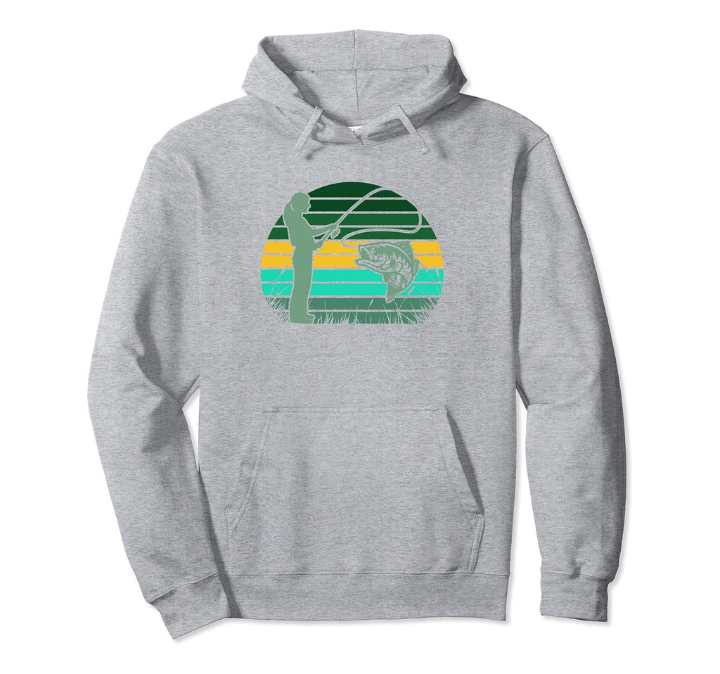 Female Bass Fishing Sunset Hoodie - Streetwear Style Unisex - T-Shirt, Sweatshirt, Hoodie