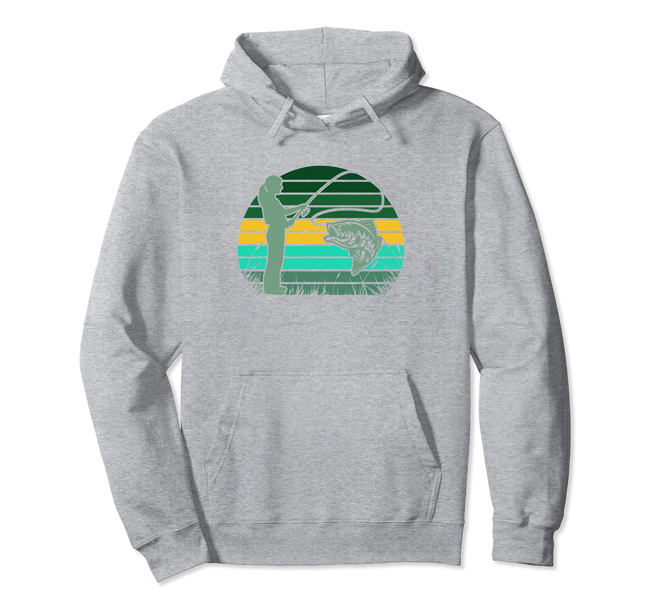 Female Bass Fishing Sunset Hoodie - Streetwear Style Unisex - T-Shirt, Sweatshirt, Hoodie
