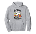 No Tricks Just Treat Myself Halloween Fun Hoodie - Aesthetic Graphic Unisex - T-Shirt, Sweatshirt, Hoodie