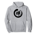 Meditation Enso Circle Mindfulness Buddha Hoodie - Novelty Apparel Unisex - T-Shirt, Sweatshirt, Hoodie