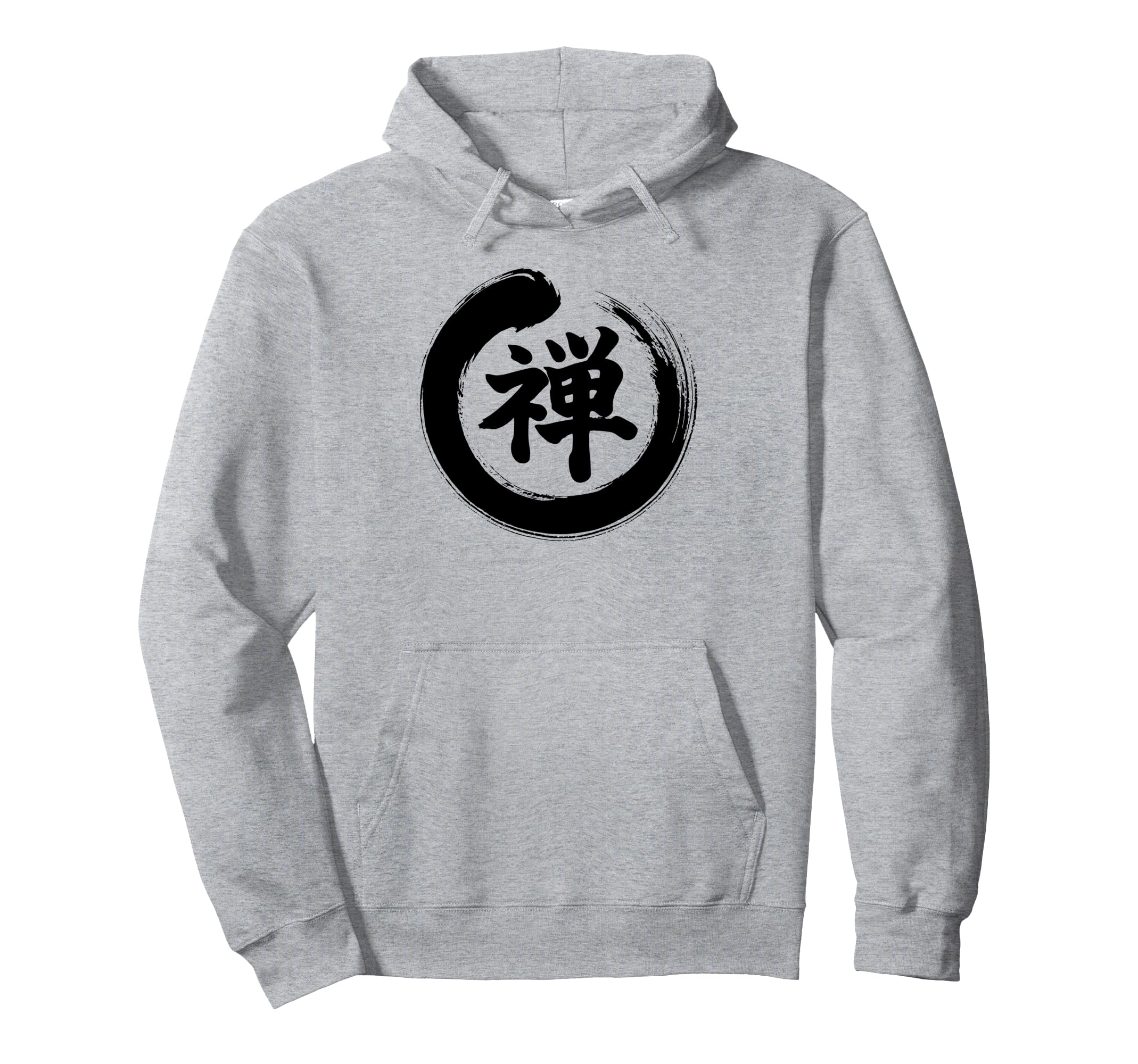 Meditation Enso Circle Mindfulness Buddha Hoodie - Novelty Apparel Unisex - T-Shirt, Sweatshirt, Hoodie