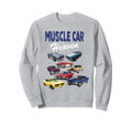 Muscle Cars Old Hot Rod Car Sweatshirt - Graphic Print for Adults - T-Shirt, Sweatshirt, Hoodie