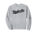 Nashville Tennessee 1970S Black Text Sweatshirt - Streetwear Style Unisex - T-Shirt, Sweatshirt, Hoodie