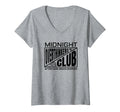 Womens Midnight Overthinkers Club Funny T-Shirt - Trendy Graphic Unisex - T-Shirt, Sweatshirt, Hoodie