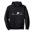 Atv I Love Quad Biking Heartbeat Hoodie - Aesthetic Graphic for Adults - T-Shirt, Sweatshirt, Hoodie