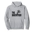 Biker Biker Dad Bikefather Funny Motorcross Hoodie - Novelty Apparel Unisex - T-Shirt, Sweatshirt, Hoodie