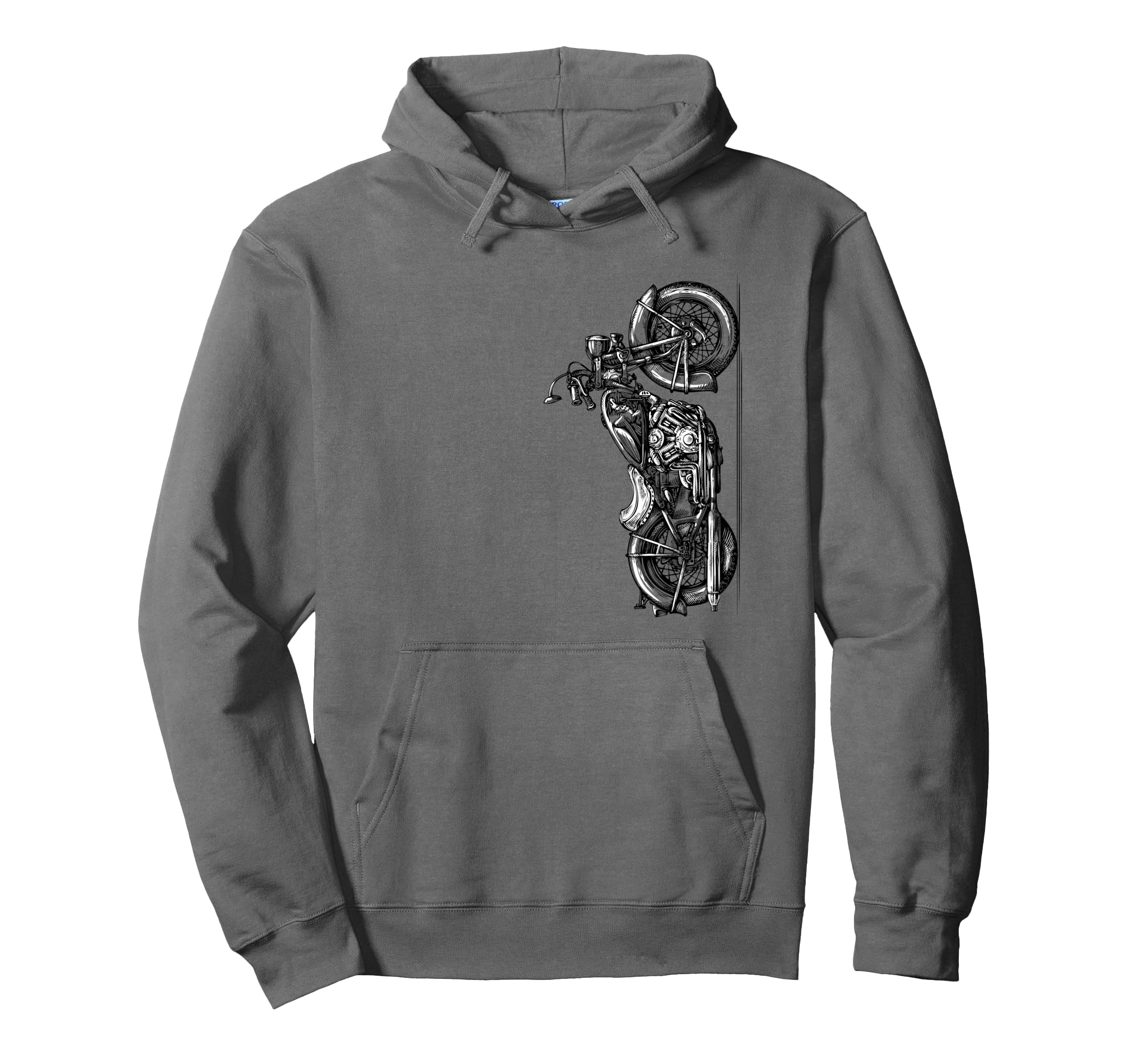 Motorcycling Biker Motorcycle Hoodie - Novelty Apparel for Adults - T-Shirt, Sweatshirt, Hoodie