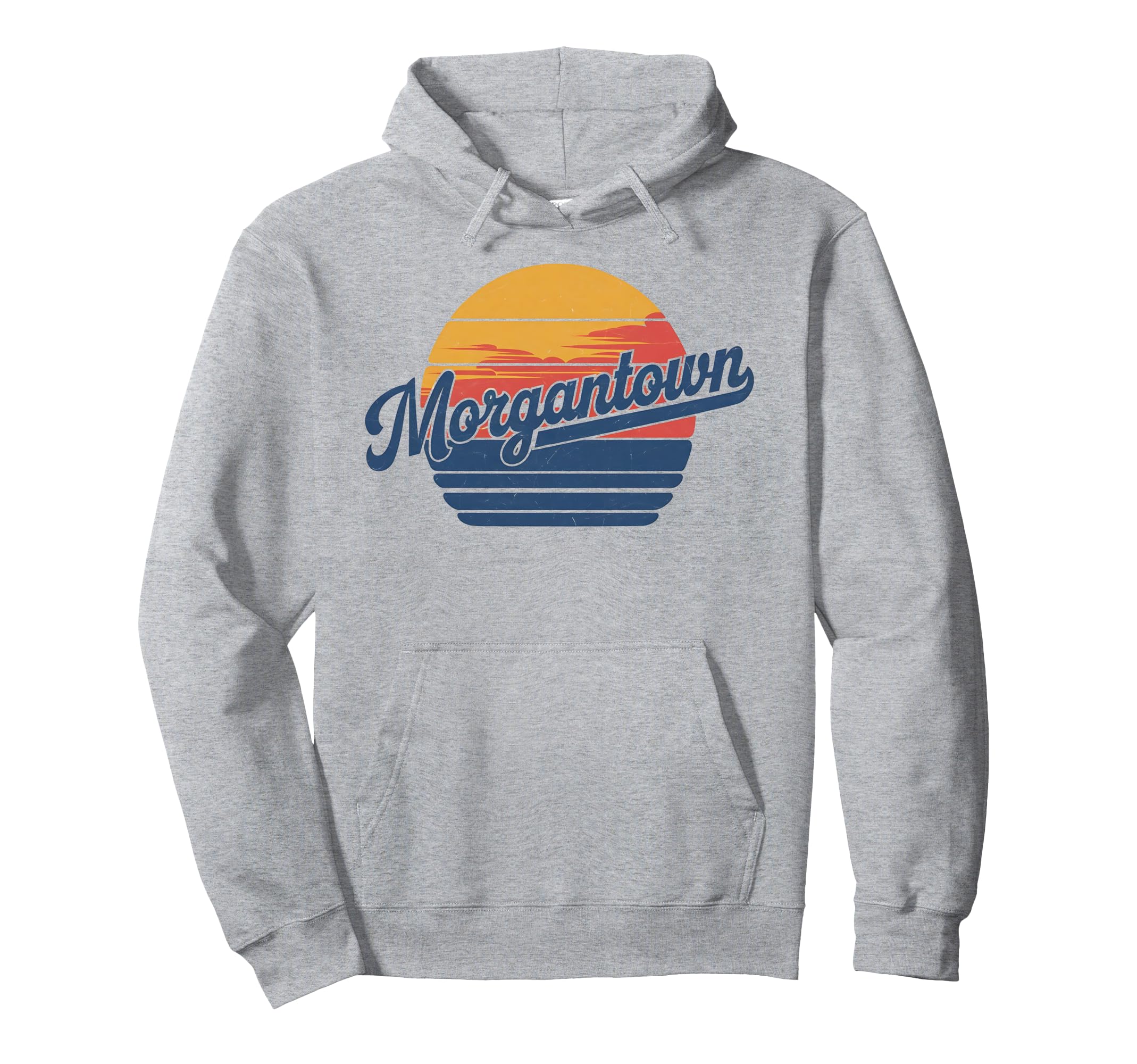 Morgantown West Virginia Sports Hoodie - Streetwear Style Men Women - T-Shirt, Sweatshirt, Hoodie