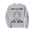 Buddhist Quiet Mind And Soul Mantra Sweatshirt - Graphic Print for Adults - T-Shirt, Sweatshirt, Hoodie