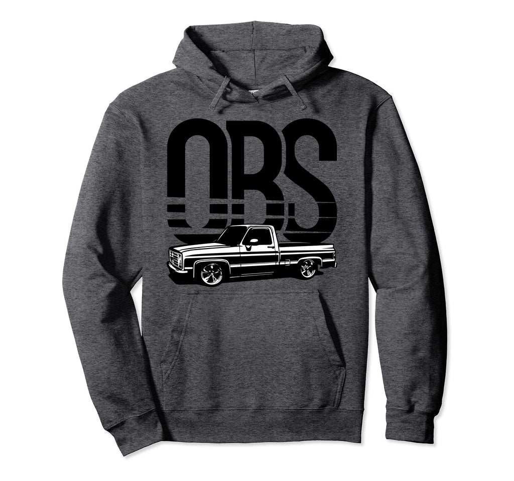 Obs Old Body Lowered Truck Car Show Hoodie - Unique Graphic Men Women - T-Shirt, Sweatshirt, Hoodie