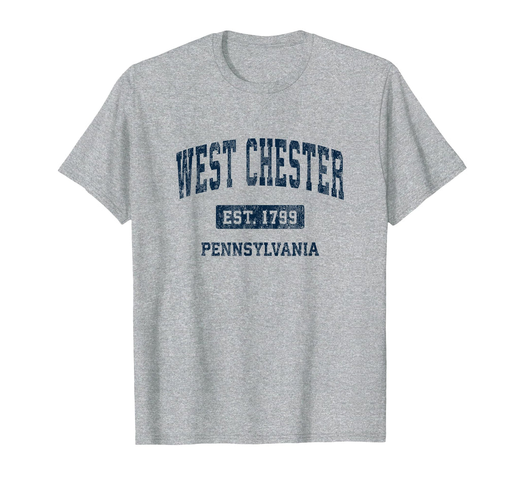 West Chester Pennsylvania Pa Athletic T-Shirt - Minimalist Print Unisex - T-Shirt, Sweatshirt, Hoodie