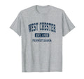 West Chester Pennsylvania Pa Athletic T-Shirt - Minimalist Print Unisex - T-Shirt, Sweatshirt, Hoodie