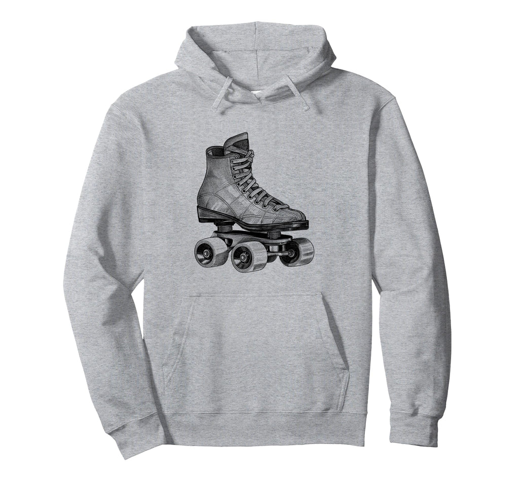 Roller Skate Hoodie - Unique Graphic Men Women - T-Shirt, Sweatshirt, Hoodie