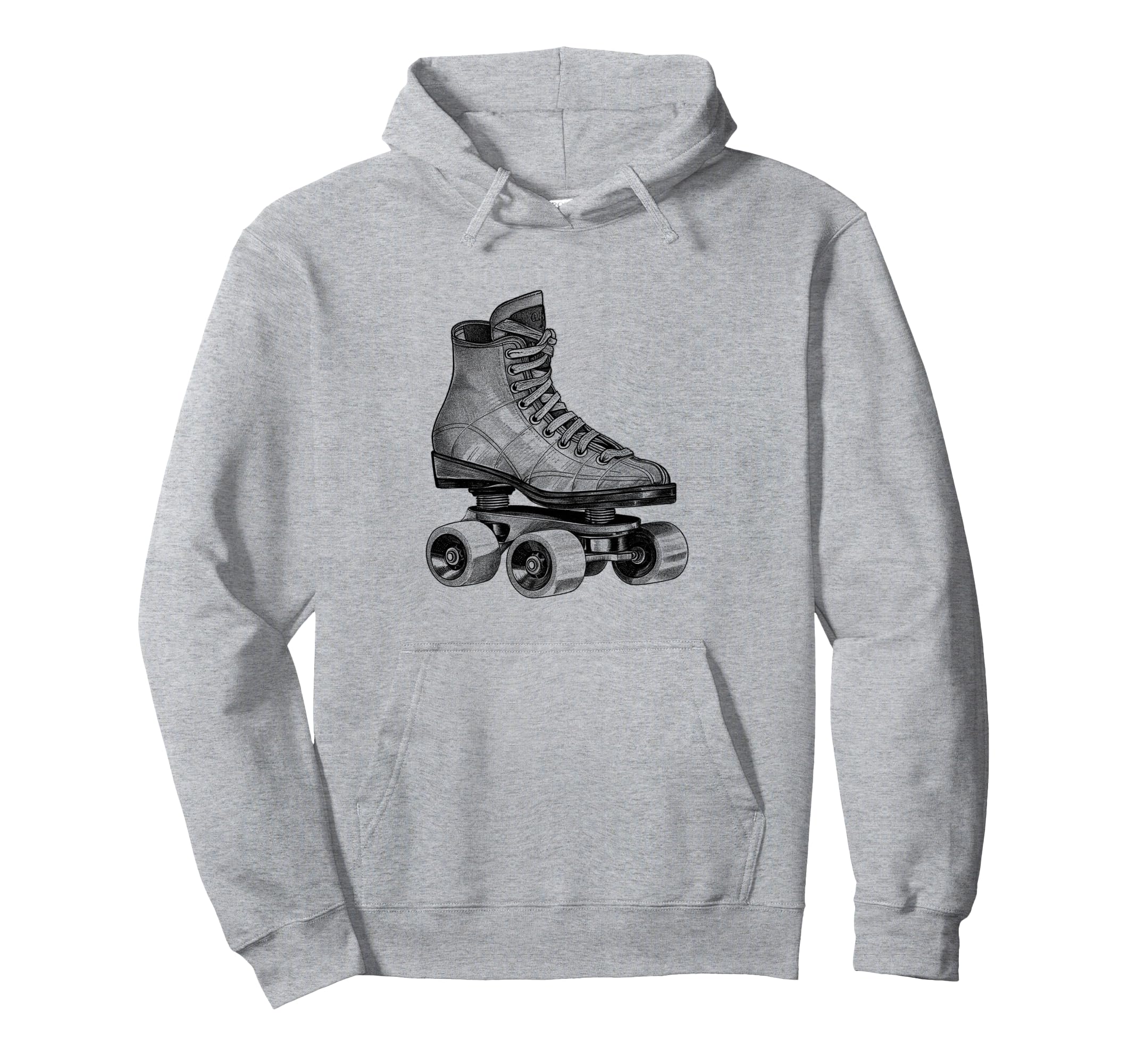 Roller Skate Hoodie - Unique Graphic Men Women - T-Shirt, Sweatshirt, Hoodie