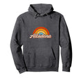 Altadena California Ca Rainbow 70S Hoodie - Minimalist Print for Adults - T-Shirt, Sweatshirt, Hoodie