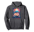 Osaka City 80S Synthwave Ramen Bowl Japan Hoodie - Streetwear Style Unisex - T-Shirt, Sweatshirt, Hoodie