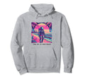 Astronaut Beach 80S Synthwave Hoodie - Trendy Graphic Unisex - T-Shirt, Sweatshirt, Hoodie