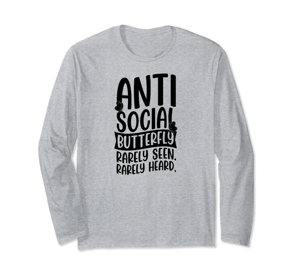 Antisocial Butterfly Rarely Seen T-Shirt - Custom Art Print for Adults - T-Shirt, Sweatshirt, Hoodie