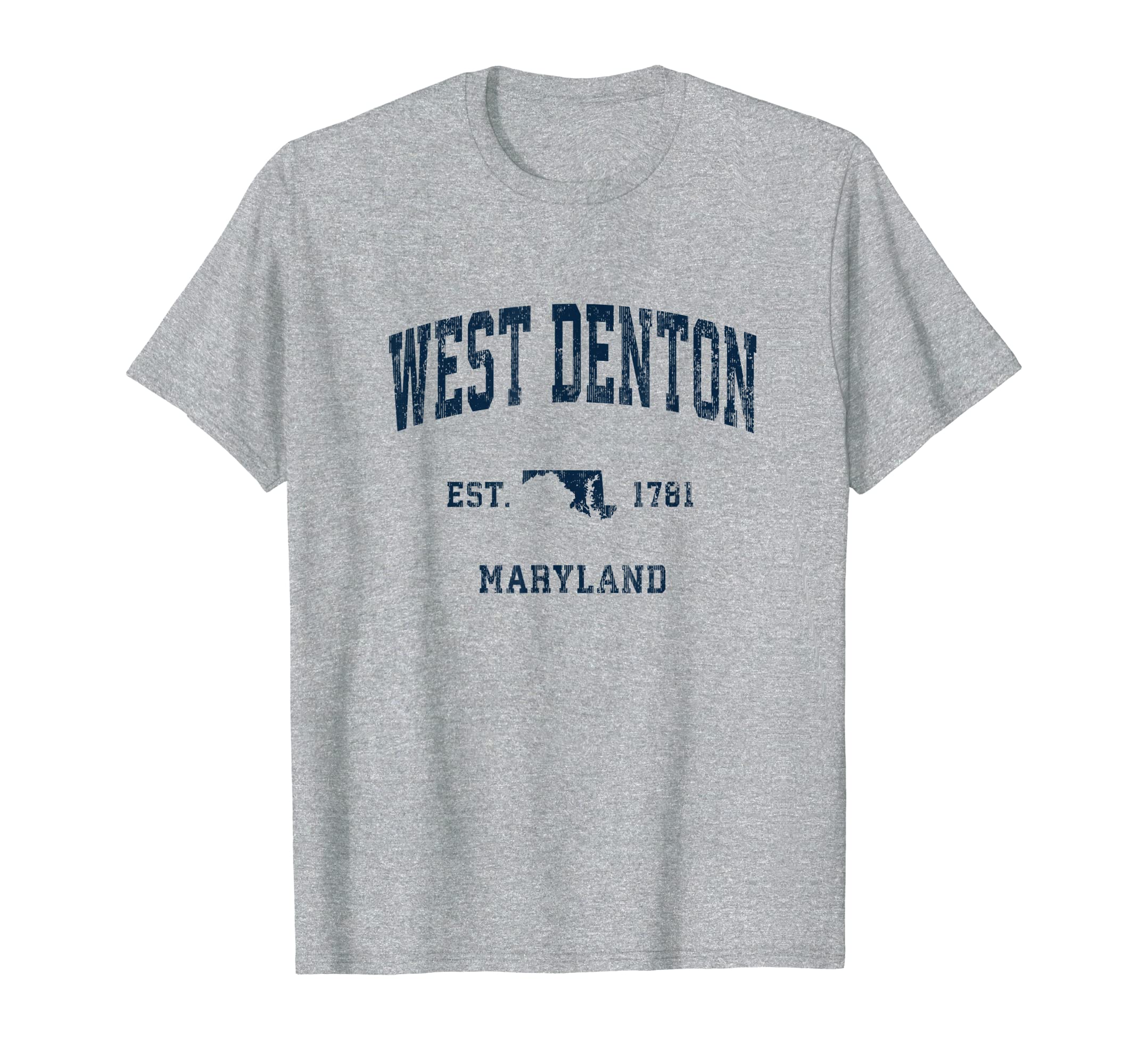 West Denton Maryland Md Athletic T-Shirt - Casual Everyday Wear Men Women - T-Shirt, Sweatshirt, Hoodie