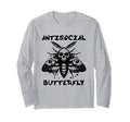 Antisocial Butterfly Funny Death T-Shirt - Casual Everyday Wear Unisex - T-Shirt, Sweatshirt, Hoodie