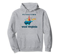 Peterstown West Virginia Outdoors Hoodie - Trendy Graphic for Adults - T-Shirt, Sweatshirt, Hoodie