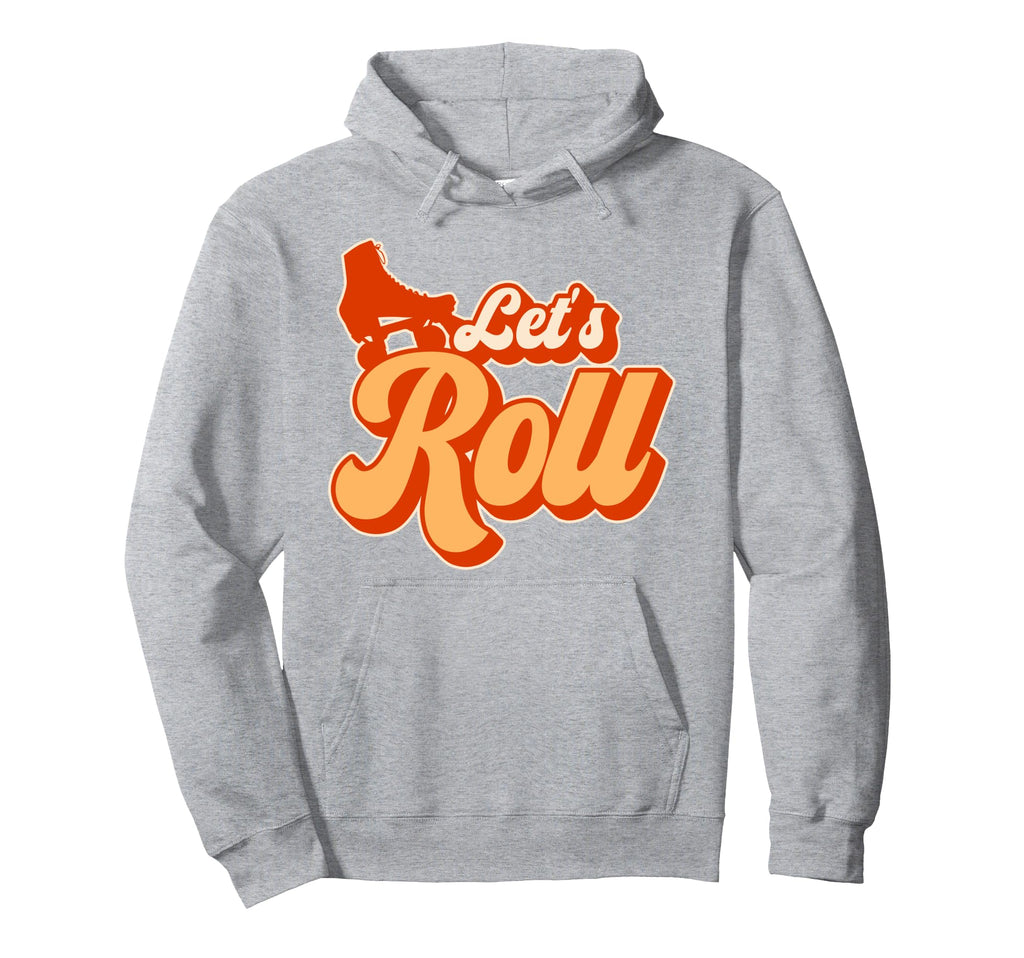 Roller Skating Skate 1970S Lets Roll Hoodie - Custom Art Print for Adults - T-Shirt, Sweatshirt, Hoodie