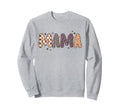 Trendy Mama Plaid Checkered Leopard Sweatshirt - Minimalist Print Unisex - T-Shirt, Sweatshirt, Hoodie