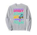 Disco Derby Roller Skating Sweatshirt - Fun Novelty Design Men Women - T-Shirt, Sweatshirt, Hoodie