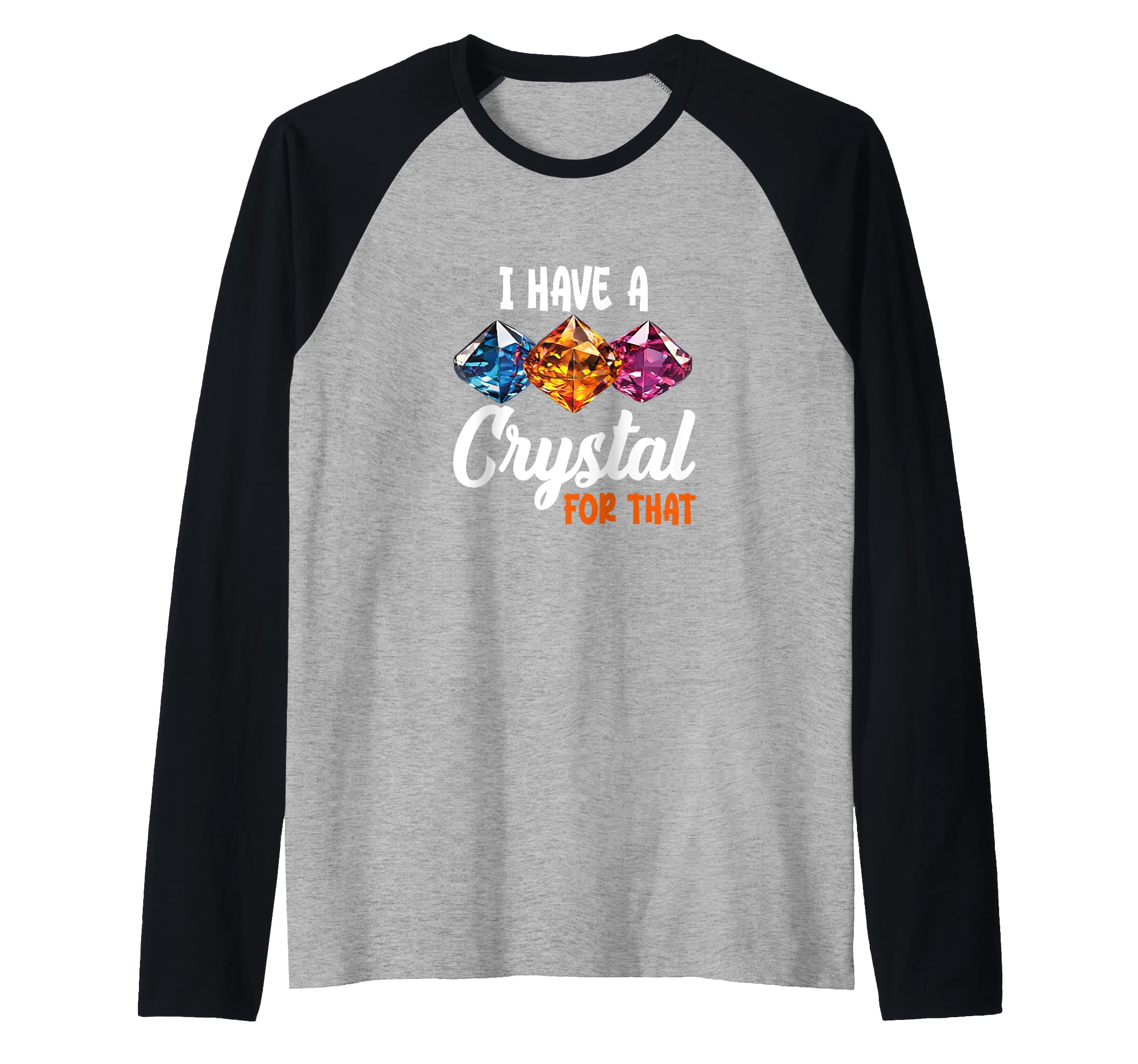 Crystal Gemstone Chakra Sweatshirt - Casual Everyday Wear Men Women - T-Shirt, Sweatshirt, Hoodie
