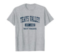 Teays Valley West Virginia Wv Athletic T-Shirt - Trendy Graphic Unisex - T-Shirt, Sweatshirt, Hoodie