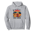 This Aint My First Rodeo Cowgirl Hat Hoodie - Custom Art Print Men Women - T-Shirt, Sweatshirt, Hoodie