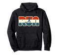Run Red White Blue Typography Runner Hoodie - Streetwear Style for Adults - T-Shirt, Sweatshirt, Hoodie