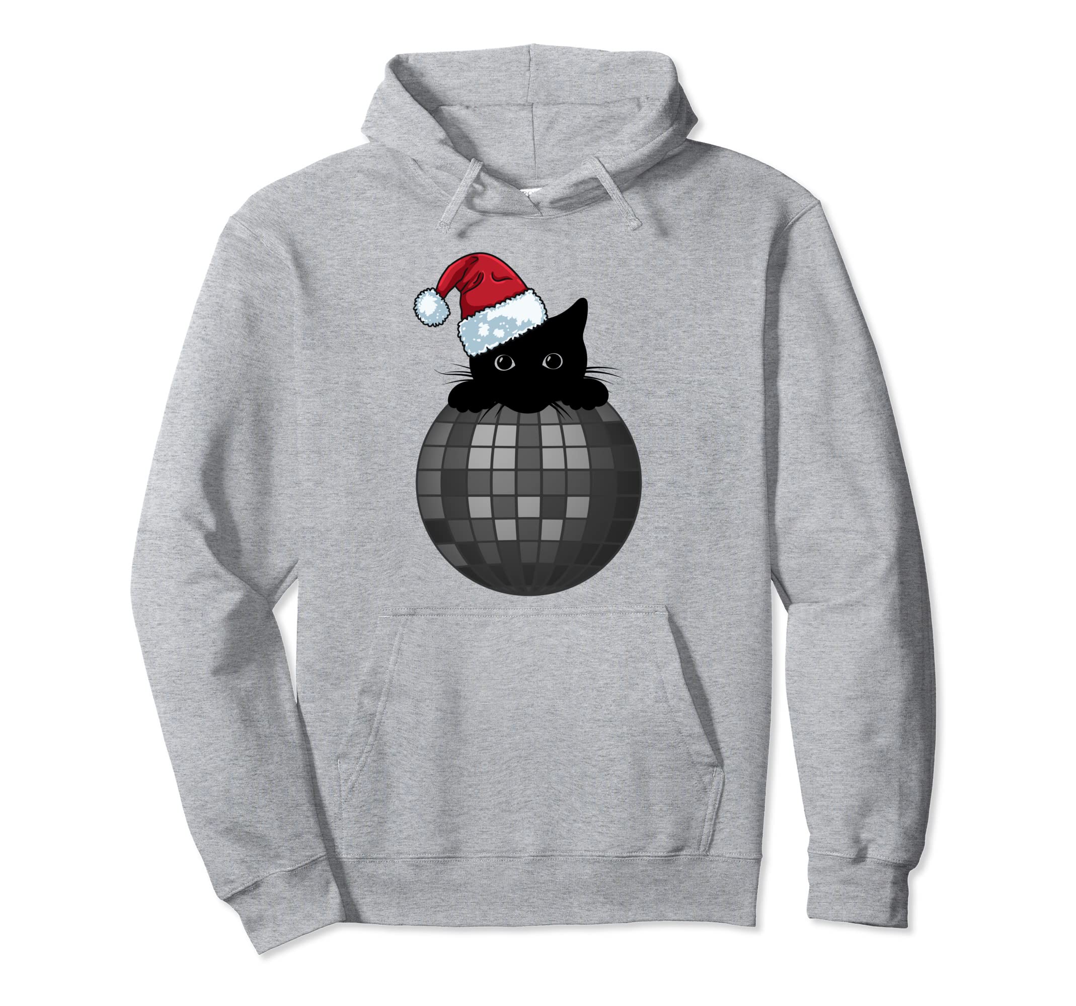 Aesthetic Disco Ball Gothic Black Hoodie - Casual Everyday Wear for Adults - T-Shirt, Sweatshirt, Hoodie