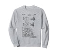Camera Photographic Patent 1934 Sweatshirt - Streetwear Style Unisex - T-Shirt, Sweatshirt, Hoodie