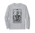 Overthinker Tarot Card Skeleton T-Shirt - Novelty Apparel Men Women - T-Shirt, Sweatshirt, Hoodie